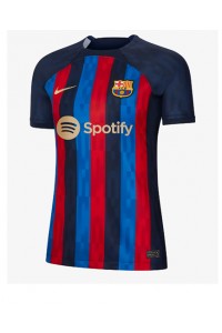 Fotbalové Dres Barcelona Dámské Domácí Oblečení 2022-23 Krátký Rukáv